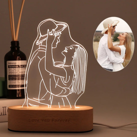Lampe 3D personnalisable - Lumea